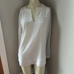 Cabi white blouse size xs